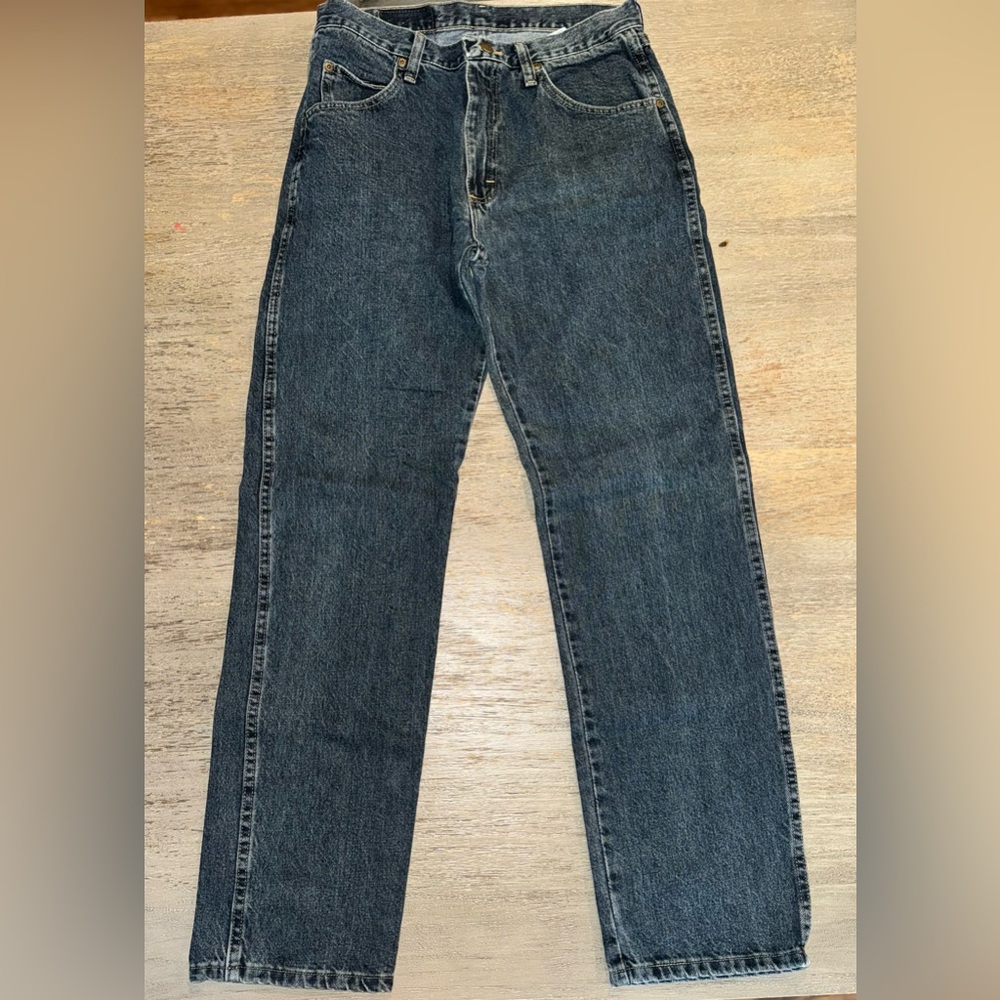 Men’s Wrangler Blue Denim Jeans, 2 pair *bundle* - Picture 6 of 9